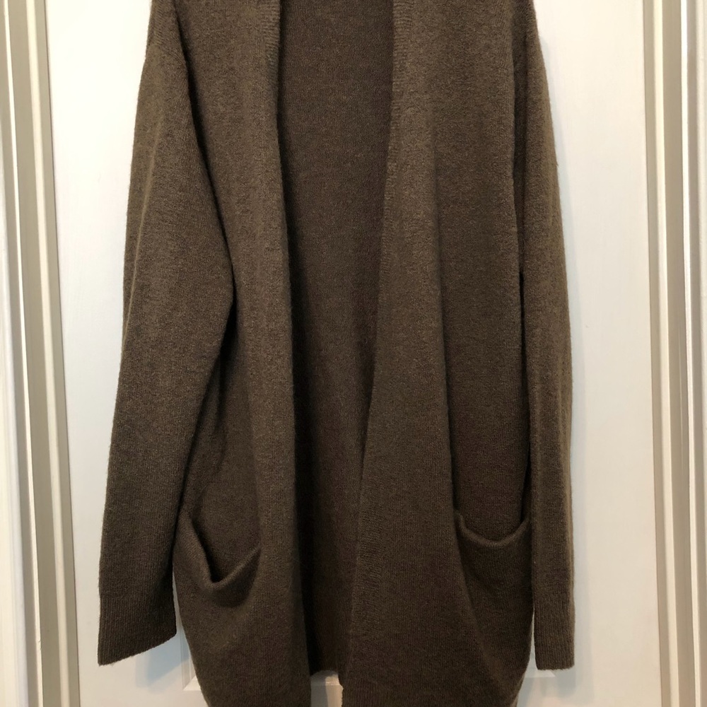 Madewell Long Open Drape Sweater
